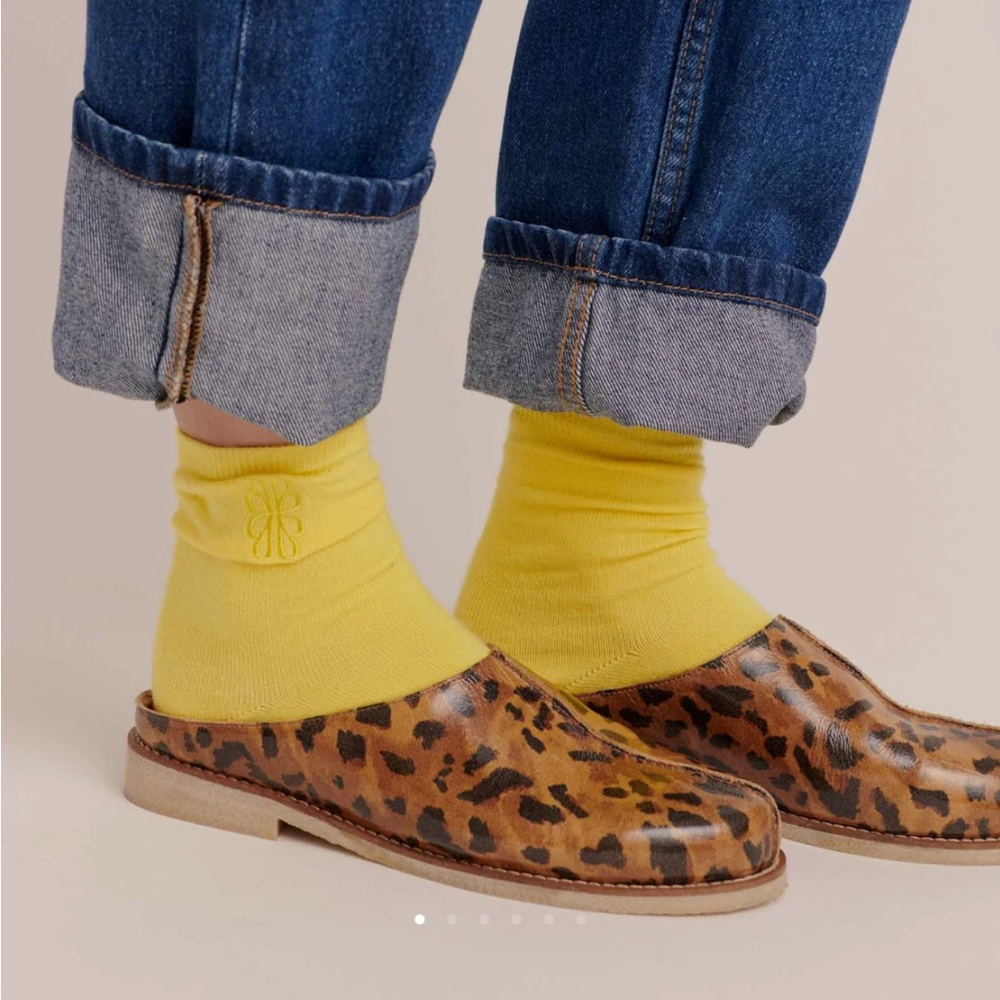 Balzac Paris Leopard Print Slip-On mules